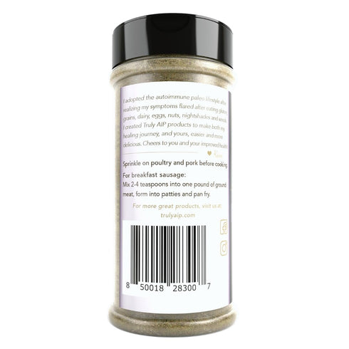 Truly AIP Spice Mix, Pork & Poultry Seasoning, Paleo, Keto, Whole 30 Friendly, Great for Sausage, Chicken, Steak