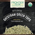 2.19oz Frontier Co-op Organic Cut and Sifted Oatstraw Green Tops