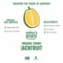 14 oz (Pack 6) Natures Greatest Foods Organic Canned Young Green Jackfruit, Plant-Based Meat Alternative, Shredded