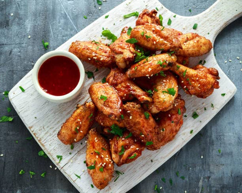 Premium Parmesan Garlic Chicken Wing Rub Seasoning, Large Shaker, Fat Free, Flavorful Spice Blend for Wings!