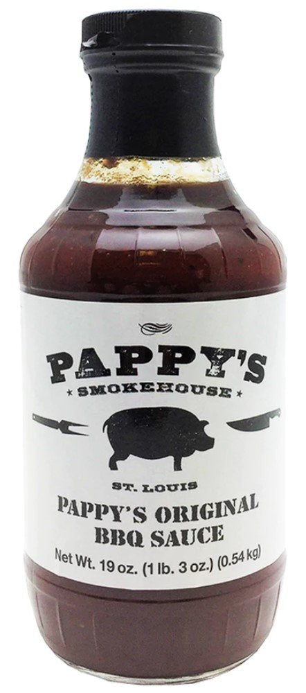 Pappy's Smokehouse Original BBQ Sauce, 19 Ounce, Memphis Style Barbecue
