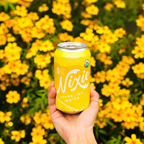 12 8 count pack 3 packs Nixie Organic Lemon Sparkling Water, Fluid Ounce - per - per case.
