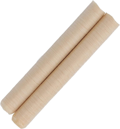 TOPINCN 2Pcs Sausage Casing, 19mm Collagen Sausage Casing Dry Sausage Casing Tube,