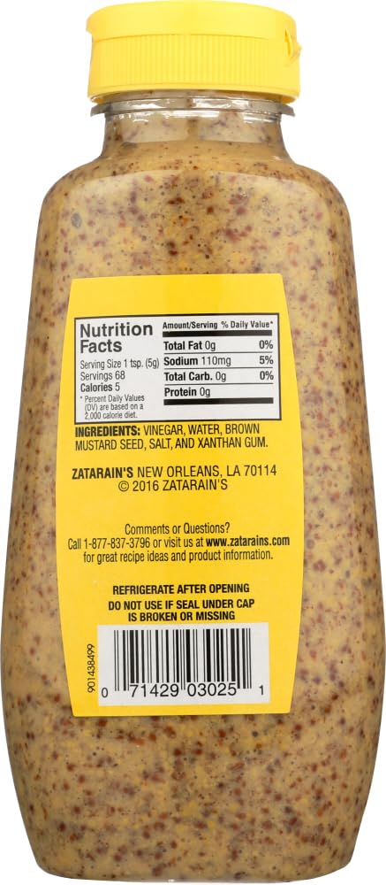 (Pack 3) Zatarains Mustard Sqz Creole