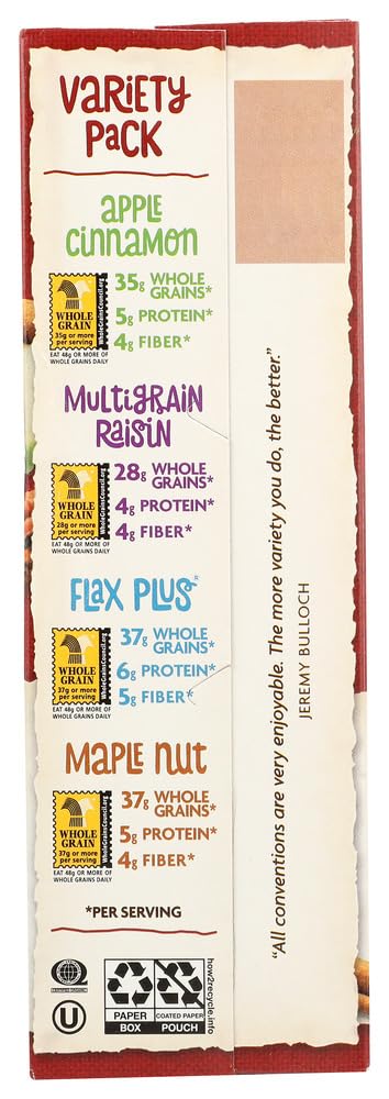 BFYSYO Pack (Pack 3) 14 Oz. Nature's Path Organic Hot Oatmeal Variety