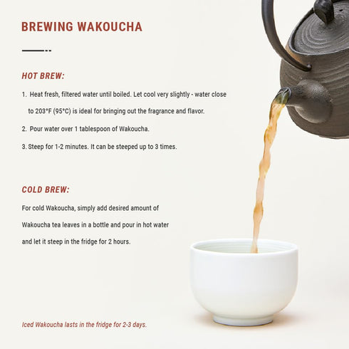 (2.12oz/60g) Senbird Premium Wakoucha - Japanese Black Tea - From Shizuoka, Japan - Loose Leaf Tea In Airtight Tea Tin
