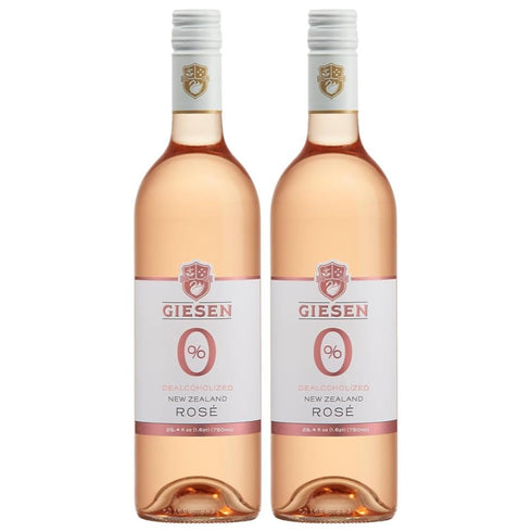 Giesen Non-Alcoholic Ros - Premium Dealcoholized Rose Wine from New Zealand, 750ml