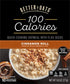 9.8 Oz (Pack 5) Better Oats, Insant Oatmeal with Flax, Cinnamon Roll