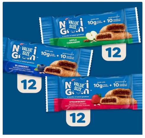 Generic Pack, 1.3 oz, 36 Breakfast Bars, Variety ct