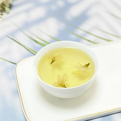 7.1 oz(200g), 100% XIEJINJI Jasmine Tea Loose Leaf, Pure Natural Jasmine Flower, Traditional Scented Tea Technique