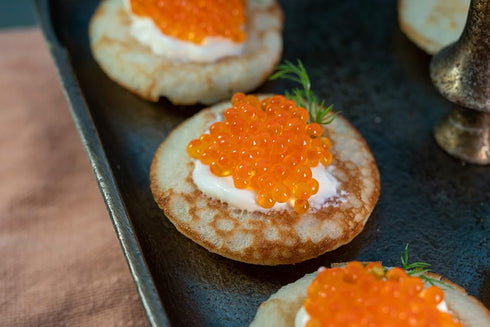 (2 (56 Smoked Golden Whitefish Caviar - Natural Cold-Smoke - Wild Great Lakes Whitefish Roe Ounce grams))