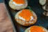 1 oz (28 Smoked Golden Whitefish Caviar Wild Caught Great Lakes Roe, Natural Cold-Smoked, Bright Golden Pearls, Gourmet