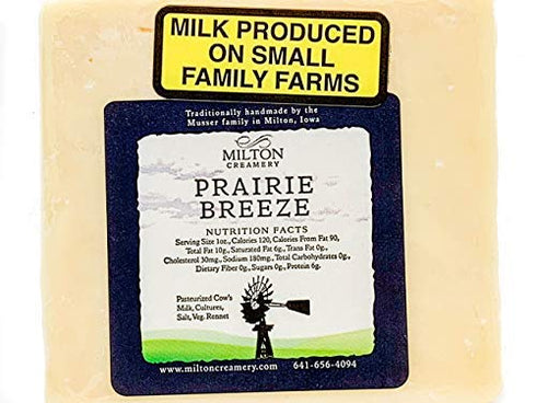 Cheesers 8 oz. Cheddar Cheese - Prairie Breeze White Cheddar Cheese