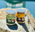 (8.8 Oz 2 Wasabi Cashews and Honey Cashews Bundle - TopFood Premium Roasted Cashews Whole, Vegan, Healthy Snack