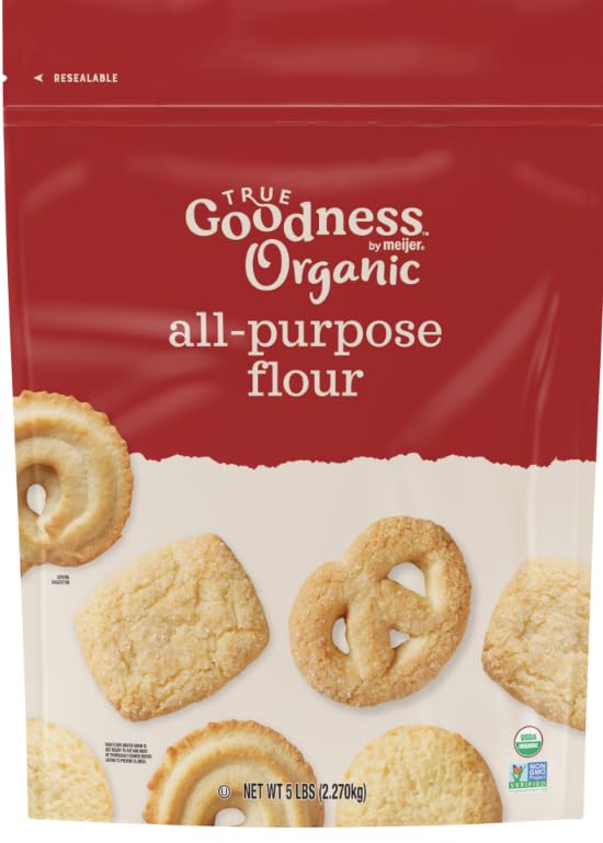 Generic True Goodness by Meijer Organic All-Purpose Flour, 5 lbs (2.270kg)