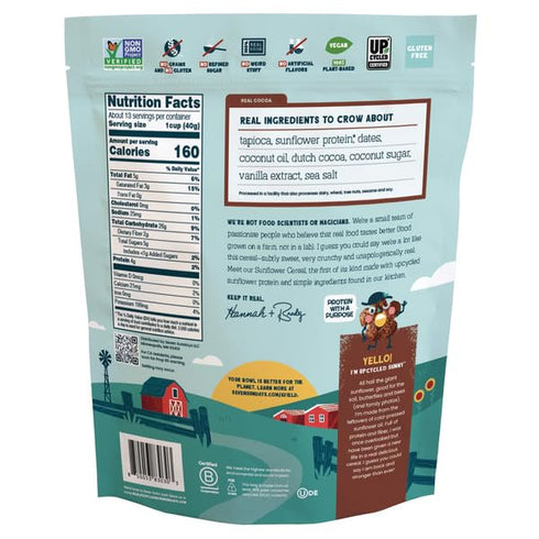 KD Chocolates 18 oz Sevan Sundays Real Cocoa Sunflower Cereal