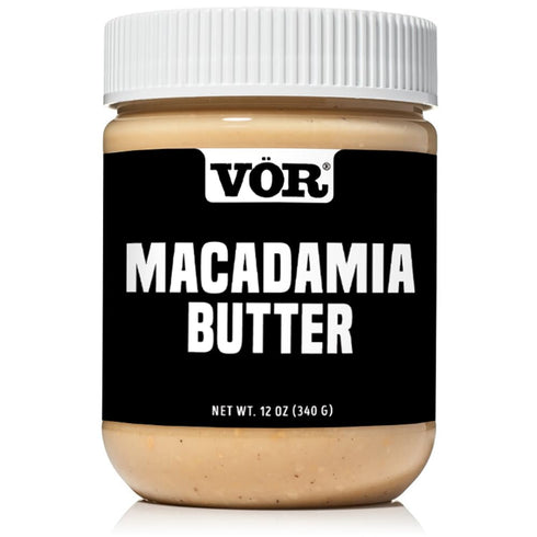 Voer Macadamia Nut Butter (12oz) | Single Ingredient | Vegan, Paleo and Keto-Friendly,