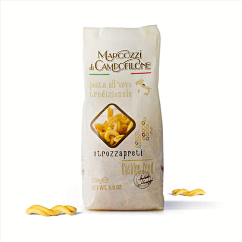 Antica Pasta di Campofilone Campofilone Italian Strozzapreti Egg Pasta | Marcozzi di Campofilone Traditional Dried Egg