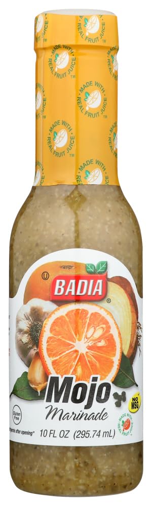 Badia Spices Mojo Marinade, 10 oz Garlic Citrus Marinade for Chicken, Pork,