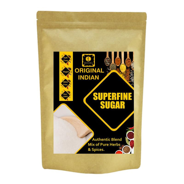EDZZEL Unique Premium Indian Organic Superfine Sugar Plant Based, Vegan, Gluten Free-100 GRAM