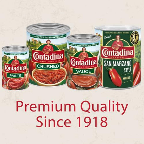 6 oz (Pack 12) Contadina Tomato Paste with Roasted Garlic