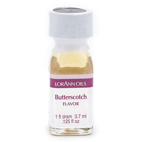 LorAnn Oils Super Strength Flavoring - Butterscotch, Pack of 2, 0.125 fl oz - 4X Stronger for Candy Making