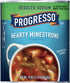 19 oz. Progresso Reduced Sodium, Hearty Minestrone Soup Canned Soup, Gluten Free
