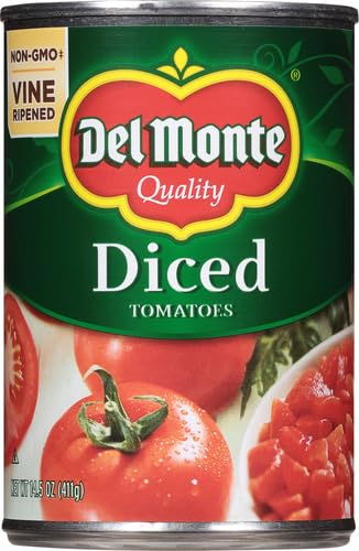 14.5 oz (Pack 4) Del Monte Foods Diced Tomato
