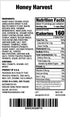 (16oz) Oregon Farm Fresh Snacks Honey Roasted Mixed Nuts Snack Mix - Locally Made Honey Roasted Peanuts, Toffee Peanuts