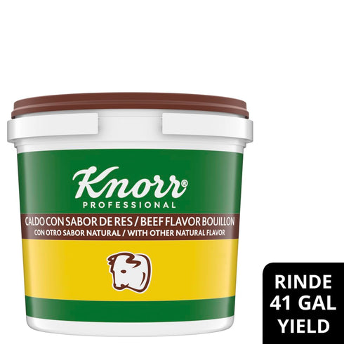 Convenience,0g Fat,4.4 lbs,(Pack 2) Knorr Professional Caldo de Res,Beef Bouillon with Beef Flavor Granulated