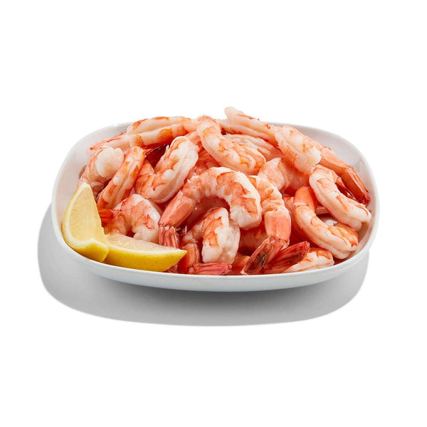 Seafood (Suppliers May Vary) Seafood Large Cooked White Shrimp 31/40 Count