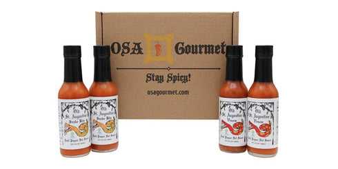Snake Bite Datil Pepper Hot Sauce and Venom Datil Pepper Hot Sauce