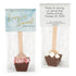 12ct Personalized Winter Wedding Favors Hot Chocolate Spoons (12 Pack) Gourmet Milk