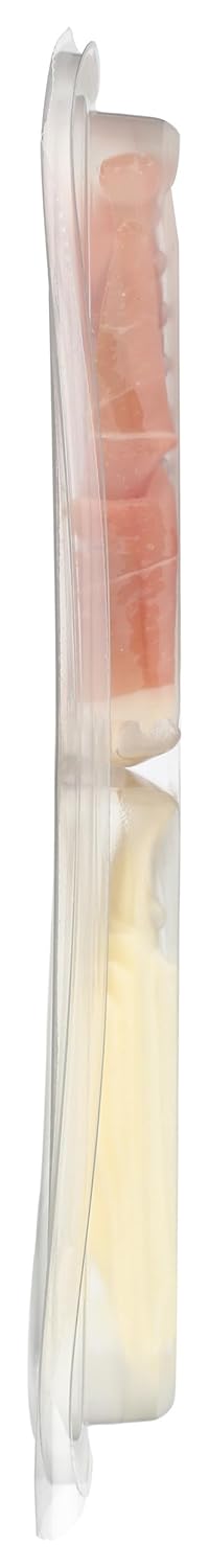 Mozzarella 2.2 Creminelli - Italian Artisan Handcrafted Fine Meats, Sliced Prosciutto Salami with Aged Cheese, Ounce