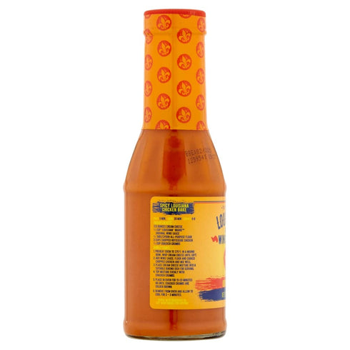 Louisiana Brand Original Wing Sauce (12 FL OZ Glass Bottle) - Added Hot & Spicy Flavor, 23 Servings