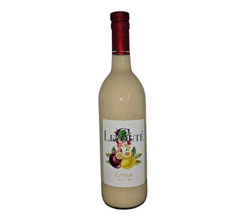 Generic Haitian Cremas Passion Fruit Flavored Drink with Organic Condensed Milk, White Rum,