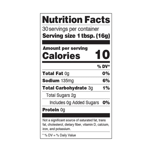 17 oz True Made Foods, No Added Sugar Vegetable Ketchup Squeeze