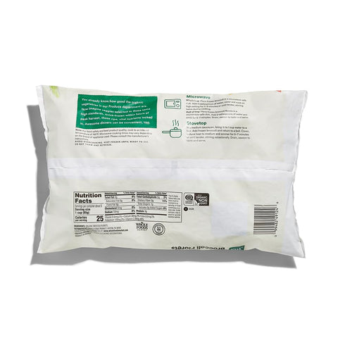 365 by Whole Foods Market 16 oz, (Frozen) , Organic Broccoli Florets