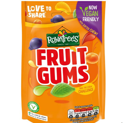 Rowntree's 120g Rowntrees Fruit Gums