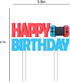 Video Game Cake Toppers - Switch Game Controller Theme Decorations for Boys Gaming Birthday Party