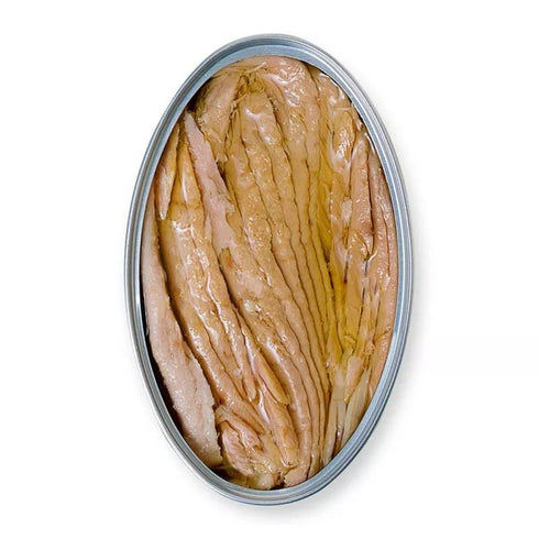 La Brujula 1 3.9 oz Spanish Yellowfin Tuna Ventresca Bellies In Olive Oil - tin
