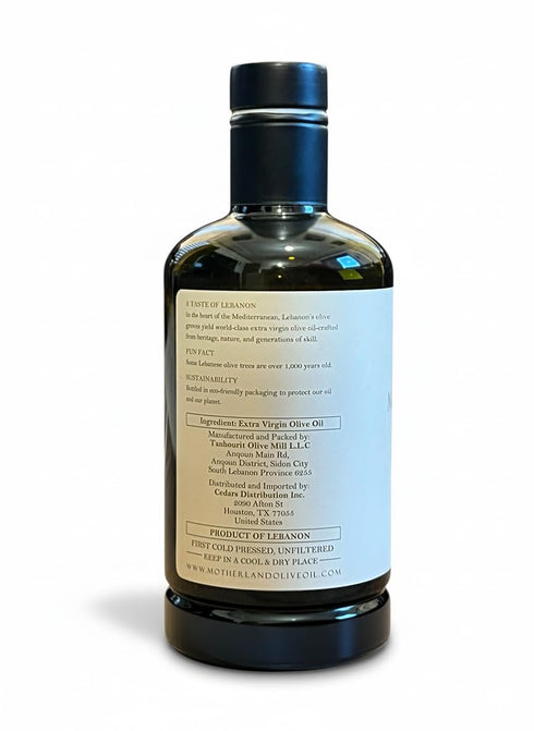 Motherland olive oil 16.9 oz (500 mL) MOTHERLAND Extra Virgin Olive Oil, fl