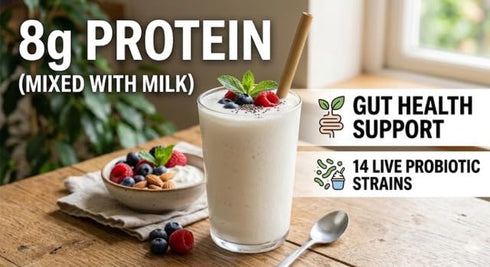 8 14 4 4oz 16 Pumjil Vanilla Yogurt Smoothie Mix, Sugar-Free Sweetened with Monk Fruit, Billion Probiotic Live