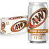 2 (24 Pack) A&W Original Classic Root Beer Cream Soda & Zero Sugar Soda Beverage Soft Drink Cans - Cases