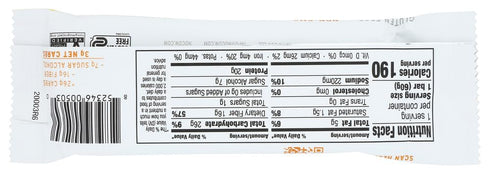 No Cow Bar 1 (ONLY BAR) Peanut Butter Chocolate Chip Bar