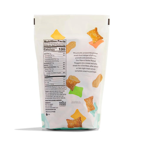 365 18 by Whole Foods Market, Peanut Butter Pretzel Nuggets, Ounce