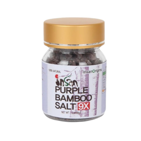 INSANORIGINS 9X Roasted Bamboo Salt Korean Alkaline Mineral Salt for Cooking, Skincare Rituals