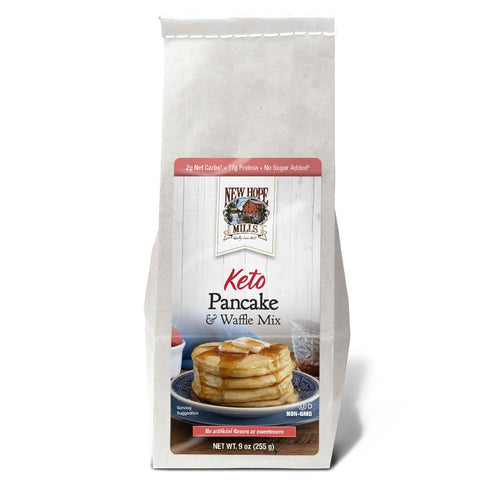 Keto Pancake & Waffle Mix, New Hope Mills, Keto Diet-Friendly, 2 Net