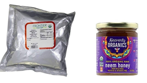 Frontier, Heavenly Organics Frontier Elderberries Whole Organic 1 lb and Heavenly Organics 100% Organic Raw