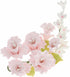 Sugar Blossom Cake Spray Gumpaste Flowers for Cake Decorating Soft Pink Cherry